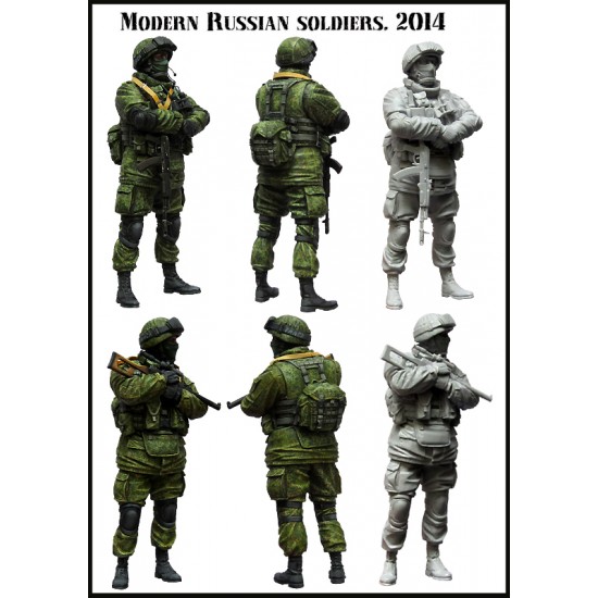 1/35 Modern Russian Soldiers 2014 Set #1 (2 Figures)