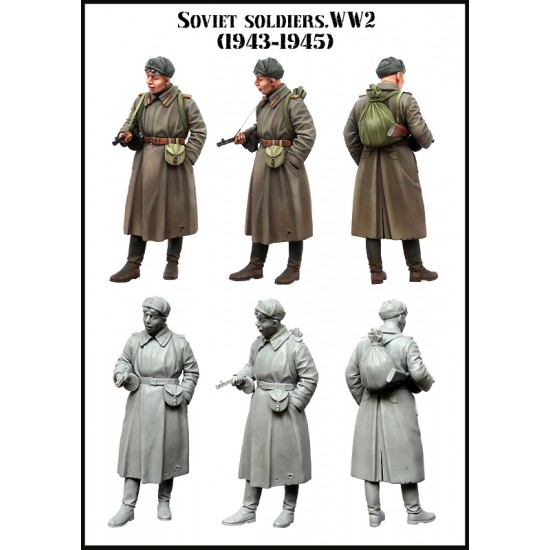 1/35 WWII Soviet Soldier 1943-1945 No.1 (1 Figure)