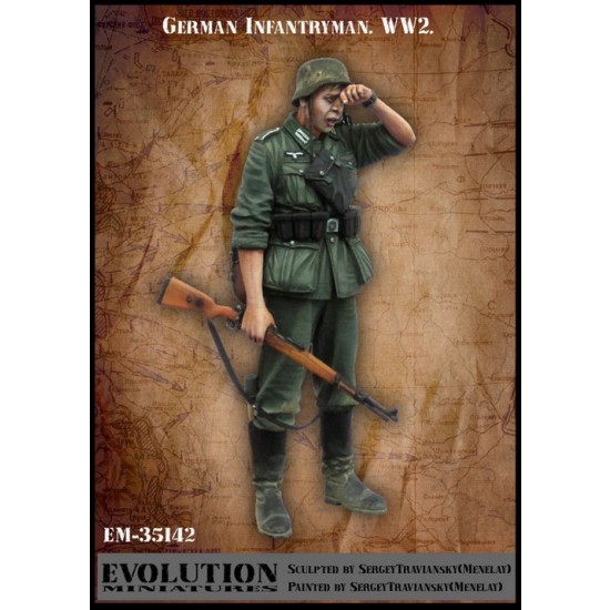 1/35 WWII German Infantryman #2
