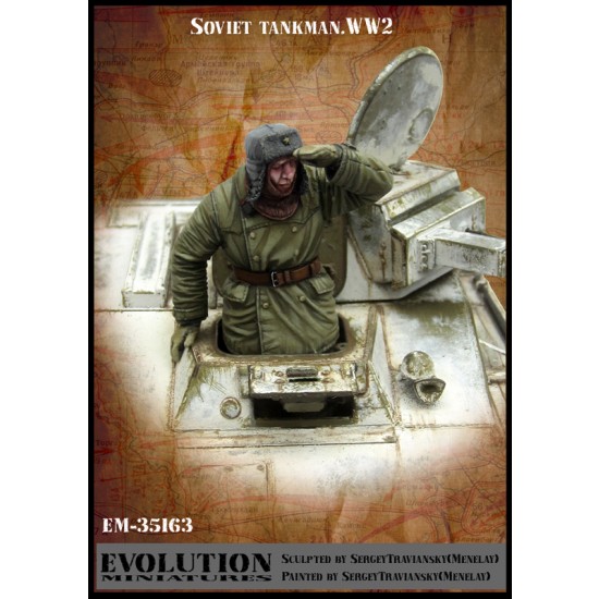 1/35 Soviet Tank Crew and Scout #1