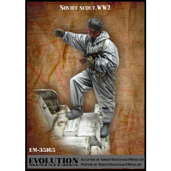1/35 Soviet Tank Crew and Scout #3