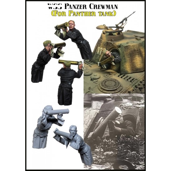 1/35 WSS Panther Tank Crewmen