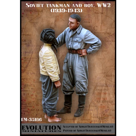 1/35 WWII Soviet Tankman and Boy 1939-1943 (2 figures)