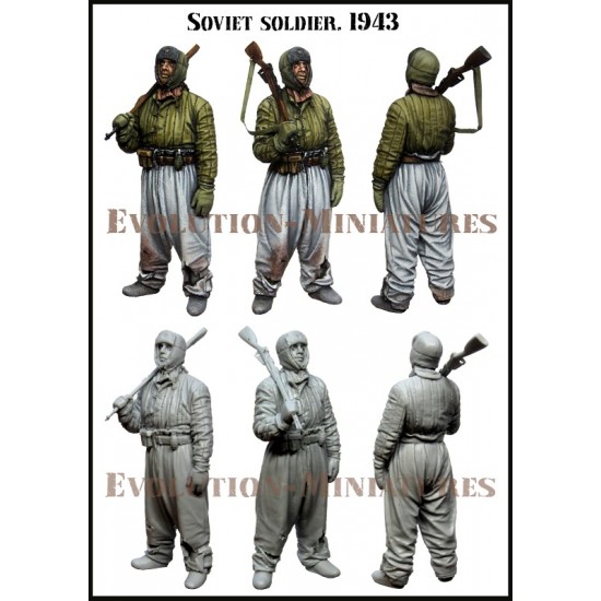1/35 WWII Soviet Soldier 1943 (1 figure)