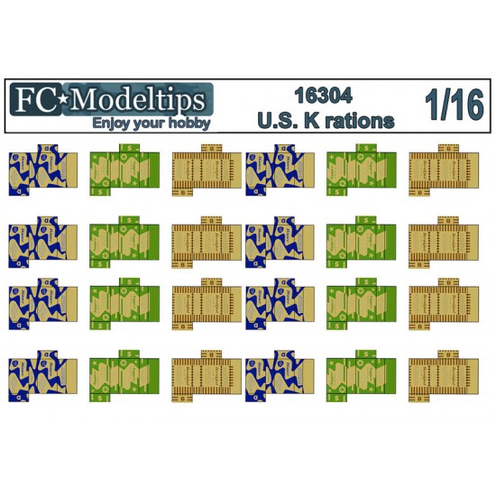 1/16 US K Rations