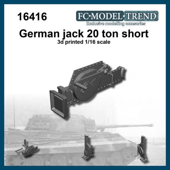 1/16 German 20 ton Jack Short