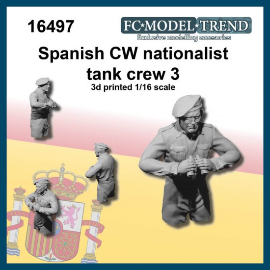 1/16 Spanish CW Nationalist Tank Crew Vol. 3