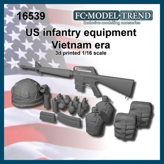 1/16 US Infantry Equipment Vietnam era