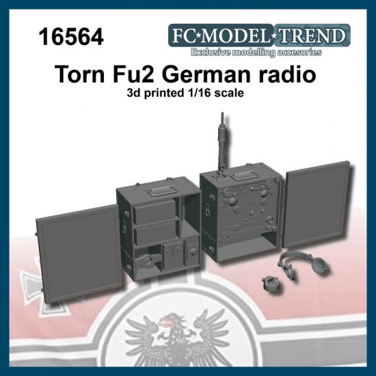 1/16 WWII German Torn Fu2 Radio