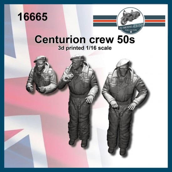 1/16 Centurion Crew 50s (2 full figures and 1 bust)