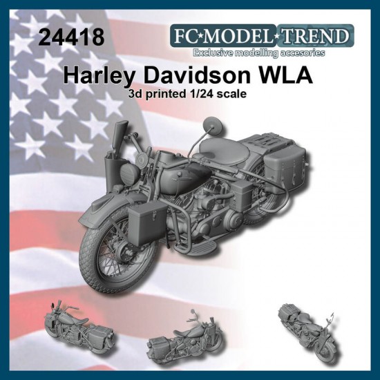 1/24 Harley Davidson WLA