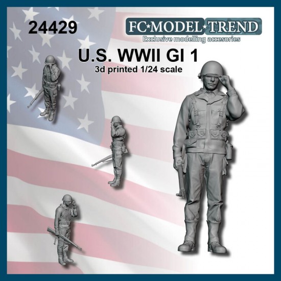 1/24 WWII US Soldier GI 1