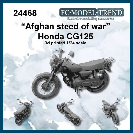 1/24 Afghan Steed of War Honda CG125