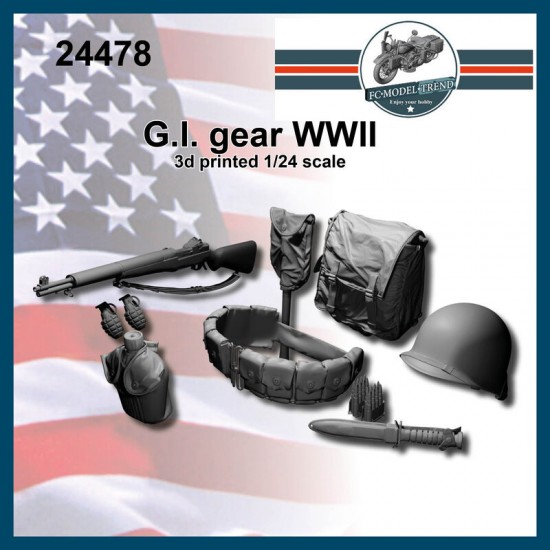 1/24 WWII Gi Gear
