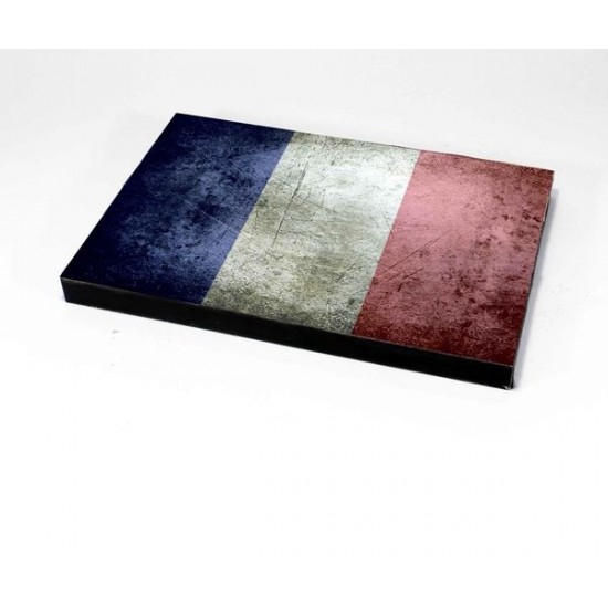 Self Adhesive Grunge Base (Flag) -  France (19x13cm)