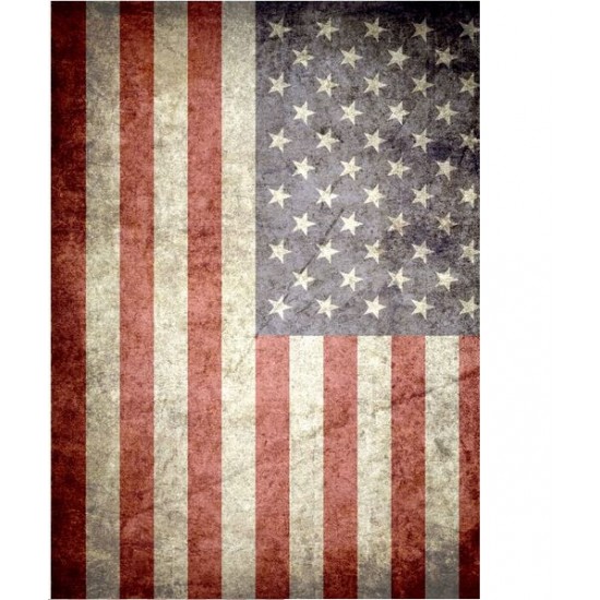 Self Adhesive Grunge Base (Flag) -  USA (26x19cm)