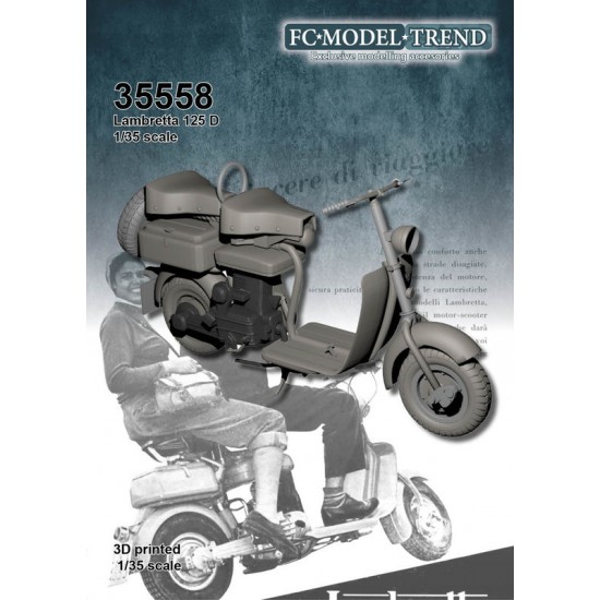 1/35 Lambretta 125D Motorcycle