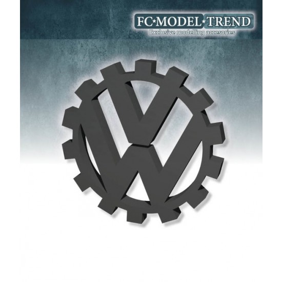 Volkswagen Plaque (diameter: 4cm)