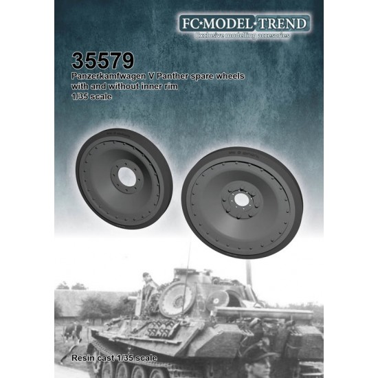 1/35 Panzerkamfwagen V Panther Spare Wheels
