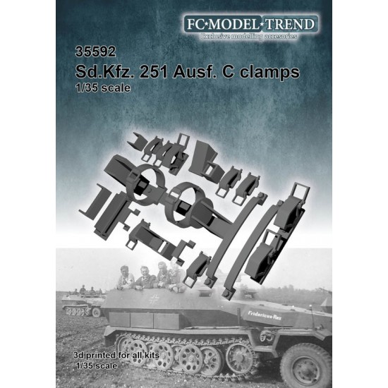 1/35 SdKfz. 251 Ausf. C Clamps