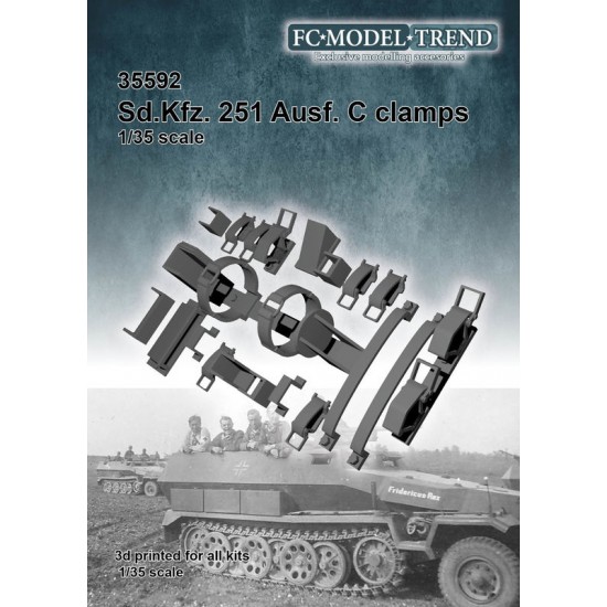 1/35 SdKfz. 251 Ausf. C Clamps