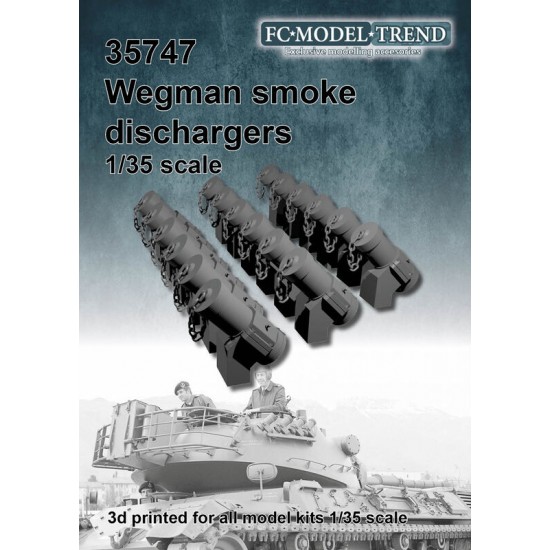 1/35 Wegman Smoke Dischargers (16pcs)
