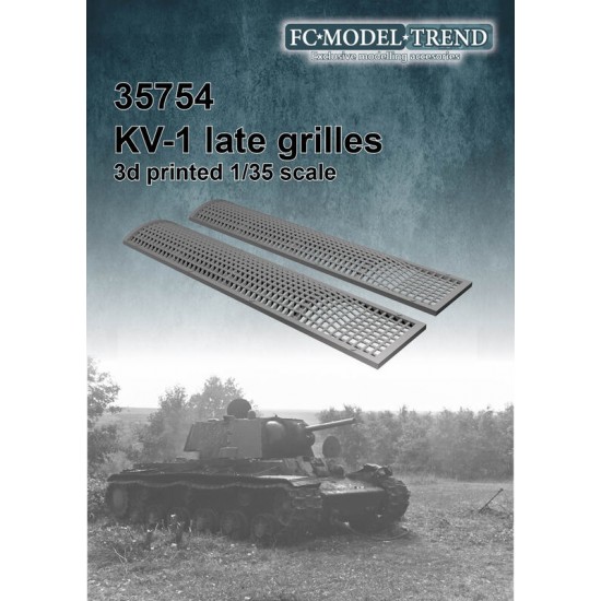 1/35 KV-1 Rear Grilles Late Type