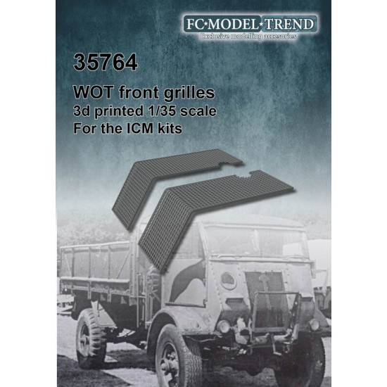 1/35 WOT 6/8 Front Grille for ICM kits
