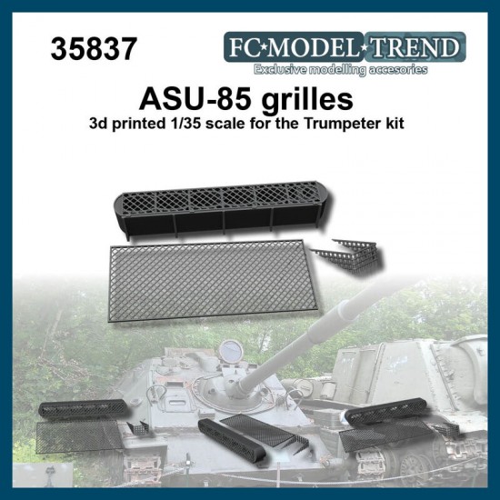 1/35 ASU-85 Grilles for Trumpeter kits