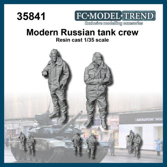 1/35 Modern Russina Tank Crew