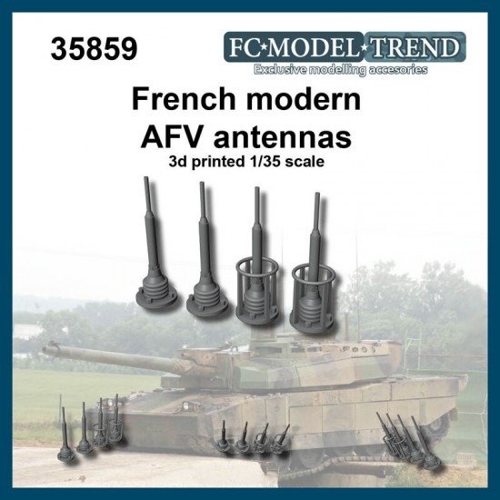 1/35 Modern French AFV Antennas