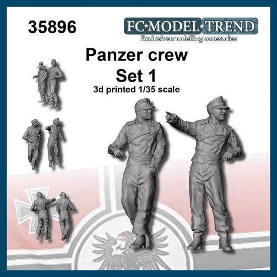 1/35 Panzer Crew set 1