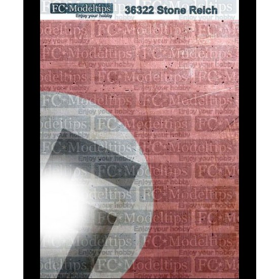 Printed Self-adhesive Base - Stone Reich (260 x 190mm)