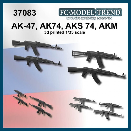 1/35 AK-47 AK-74 AKS-74 & AKM