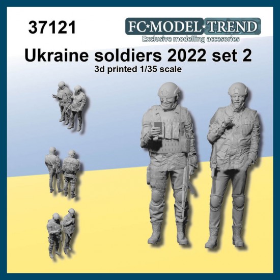 1/35 Ukraine Soldiers 2022 Set #2