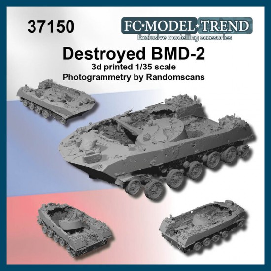 1/35 BMD-2 Destroyed