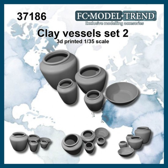 1/35 Clay Vessels Set 2