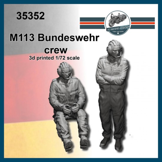 1/35 Bundeswehr M113 Crews (2 figures)