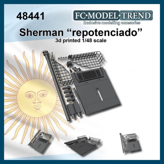 1/48 Sherman "Repotenciado" Detail Set