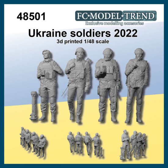 1/48 Ukraine Soldiers 2022