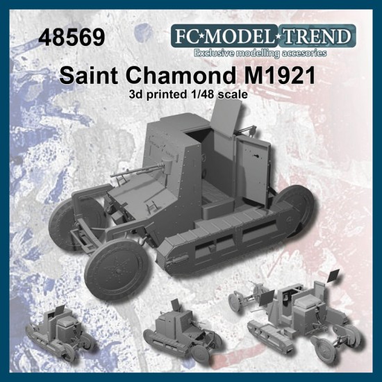 1/48 Saint Chamond M1919 (3D print)