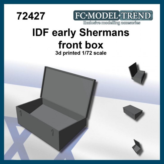 1/72 IDF Early Shermans Front Box