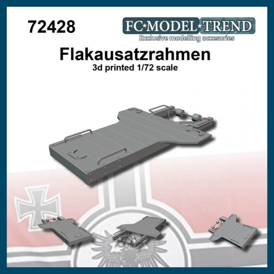 1/72 Flakausatzrahmenm Flak 38 Base for Opel Blitz