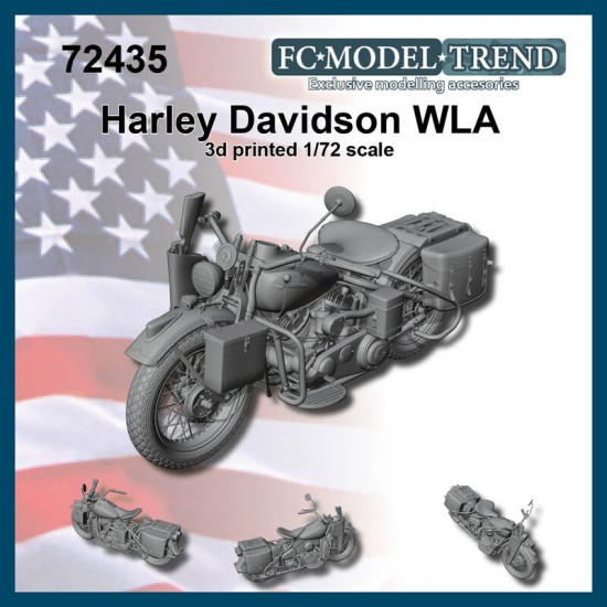 1/72 Harley Davidson WLA (2 full kits)
