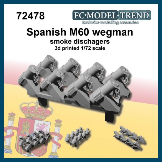 1/72 Spanish M60 Wegman Smoke Dischargers