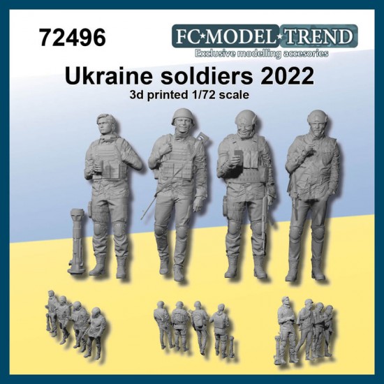 1/72 Ukrainian Soldiers 2022