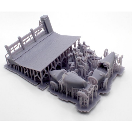 1/72 Diorama Grand Prix 1930