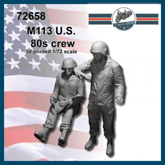 1/72 M113 Crew 80s (2 figures)
