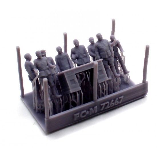 1/72 ''The Bunker'' Figures Scene