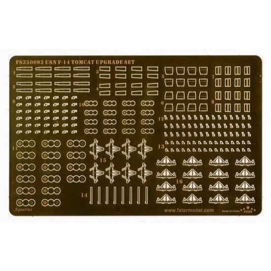 1/350 USN F-14 Tomcat Upgrade Set